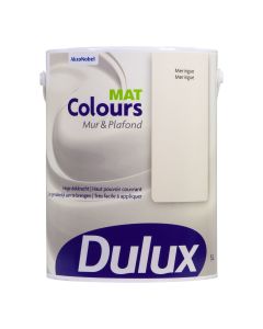 DULUX COLOURS MUUR EN PLAFOND MAT - MERINGUE 5L
