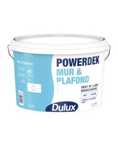 DULUX POWERDEK MUUR EN PLAFOND - WIT 5L