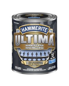 HAMMERITE ULTIMA ZIJDEGLANS ZWART 9005 750ML