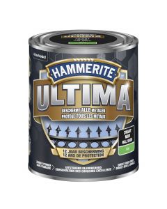 HAMMERITE ULTIMA MAT ZWART 9005 750ML