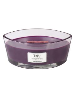WOODWICK GEURKAARS SPICED BLACKBERRY ELLIPSE CANDLE