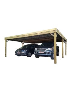 CARPORT GEMINI DUBBEL 600X550CM
