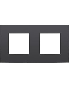 NIKO PLAQUE 2X HOR INTENSE ANTHRACITE