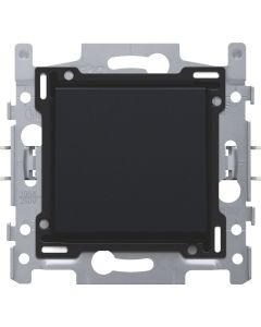 NIKO SCHAKELAAR DUBBELPOLIG INTENSE MAT ZWART