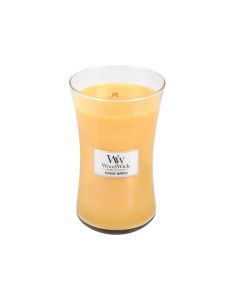 WOODWICK GEURKAARS SEASIDE MIMOSA LARGE CANDLE