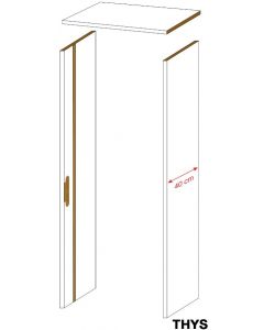 THYS ARCADE 40CM BLANC PLATINA