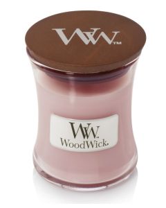 WOODWICK GEURKAARS ROSEWOOD MINI CANDLE