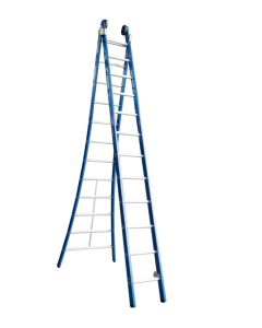 ASC PREMIUM LADDER GECOAT 2X12 TREDEN