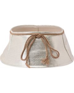 JUPE PIN NOEL 40CM ARGENT