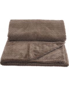 PLAID 160X130CM BEIGE