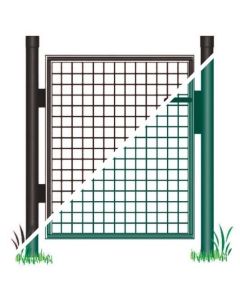 ENKELE POORT MET SLOT