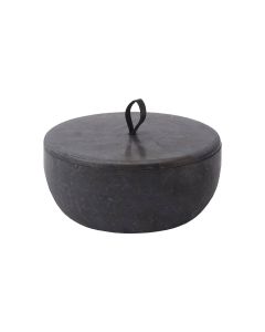 AQUANOVA HAMMAM BOL AVEC COUVERCLE DARK GREY