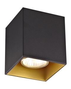 FANTASIA HELIX WANDLAMP ZWART/GOUD G9