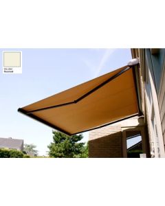 ZONNELUIFEL SOLIVA 4X3M CREME SOMFY IO RECHTS