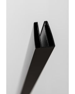 PROFIEL VOOR DOUCHEPANEEL JUNO 200CM MAT ZWART