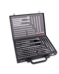 KREATOR KRT012801 BOOR EN BEITELSET 17 DELIG
