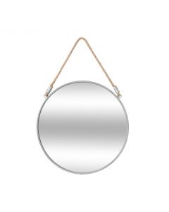 ATMOSPHERA MIROIR GRIS CORDE 38CM