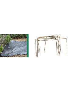 GRONDDOEKHAKEN 25ST 4MM B25CM L20CM