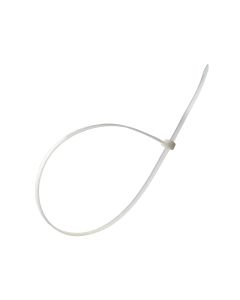 COLLIER SERRE-CABLES 370X7.6MM 100PC BLANC