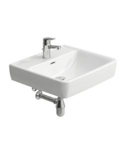 LAUFEN PRO WASTAFEL + KRAAN WIT 60CM