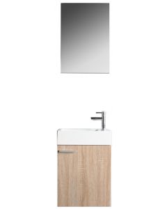 SALERNO PACK TOILETMEUBEL WIT EIKEN