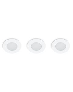 SPOT LED ENCASTRABLE 3X5W IP65 BLANC