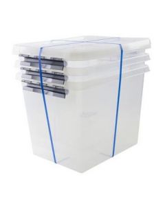 SUNWARE Q-LINE BOX 52L TRANSPARANT 3ST