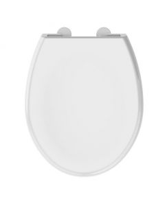 ALLIBERT BOREO - ABATTANT DE TOILETTE - BLANC BRILLANT