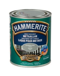 HAMMERITE SATIJNGLANSLAK GRIJS 750ML