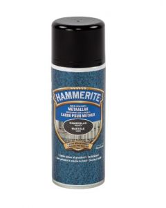 HAMMERITE HAMERSLAGLAK ZWART 400ML