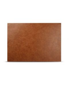 BONBISTRO SET DE TABLE 43X30CM ASPECT CUIR BRUN LAYER