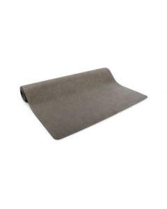 BONBISTRO CHEMIN DE TABLE 135X50CM ASPECT CUIR GRIS LAYER