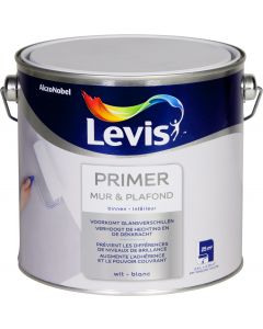 LEVIS PRIMER MUUR EN PLAFOND WIT 2,5L
