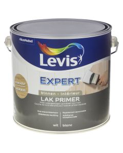 LEVIS EXPERT HOUT PRIMER BINNEN 2,5L WIT