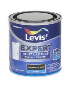 LEVIS EXPERT HOUTLAK BINNEN SATIN 250ML NACHTZWART