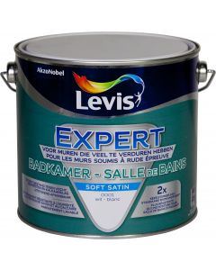 LEVIS EXPERT SALLE DE BAINS BLANC SOFT SATIN 2,5 L