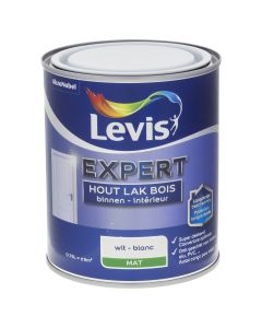 LEVIS EXPERT BOIS LAQUE INTÉRIEUR MATE 750 ML BLANC