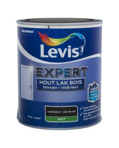 LEVIS EXPERT HOUTLAK BINNEN MAT 750ML NACHTZWART