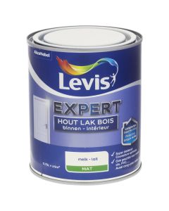 LEVIS EXPERT HOUTLAK BINNEN MAT 750ML MELK