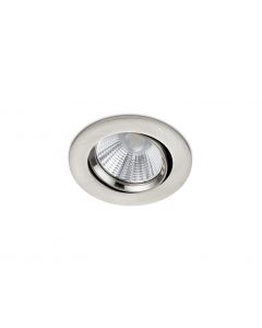 TRIO PAMIR SPOT ENCASTRE ROND NICKEL MAT 5.5W