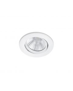 TRIO PAMIR SPOT ENCASTRE ROND BLANC MAT 5.5W