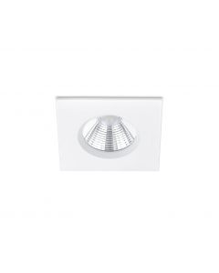 TRIO ZAGROS INBOUWSPOT WIT MAT VIERKANT