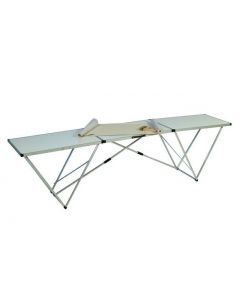 TABLE A TAPISSER ALU 300X60X80CM