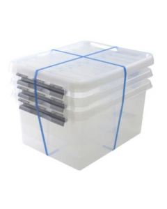 SUNWARE Q-LINE BOX 36L TRANSPARANT 3ST