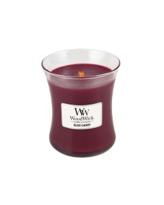 WOODWICK BLACK CHERRY MEDIUM CANDLE