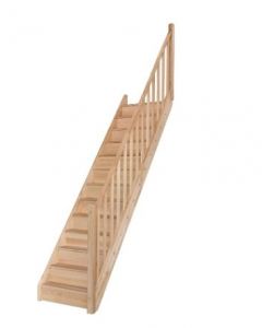 SOGEM TRADI ECO DEN RECHTE TRAP INCL. TEGENTREDEN EN LEUNING