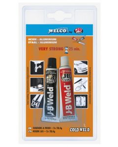 WELCO KOUDE LAS STAAL ALUMINIUM 2X28.4G