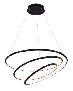 FANTASIA BOA SUSPENSION 88W SMD 3000K DIMMABLE DIA730MM NOIR