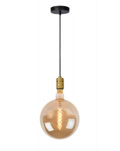 LUCIDE JOVA - SUSPENSION - DIA 4,6CM - 1XE27 - OR MAT / LAITON