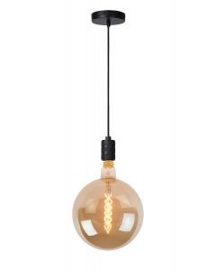 LUCIDE JOVA - SUSPENSION - DIA 4,6CM - 1XE27 - NOIR